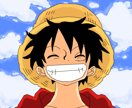 luffy with hat